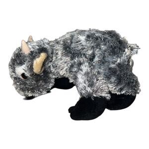 Wishpets 12" Floppy Billy Jean Goat Stuffed Animal Soft Plush Gray Toy EUC